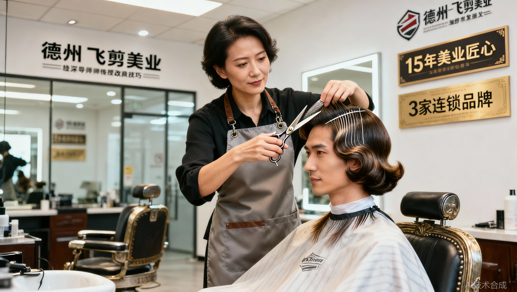 德州美发培训复古发型改良技巧：资深发型师都在学的流行改造方法