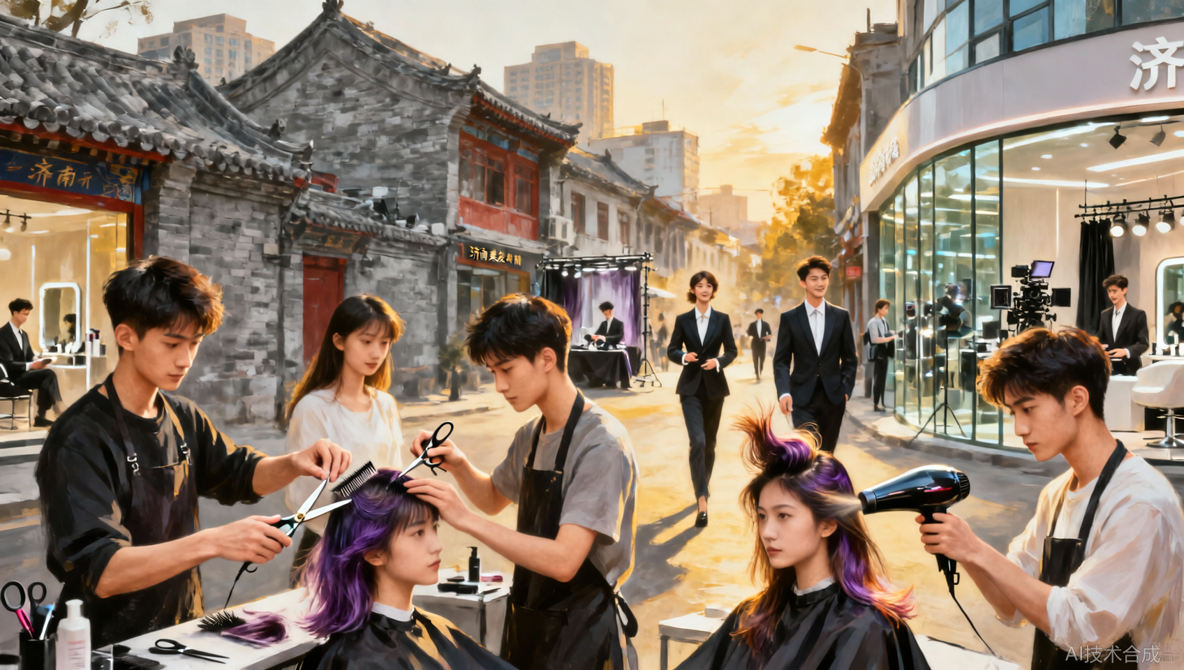 济南美发培训就业方向全解析：除了发型师，还有这3个你没想到的出路