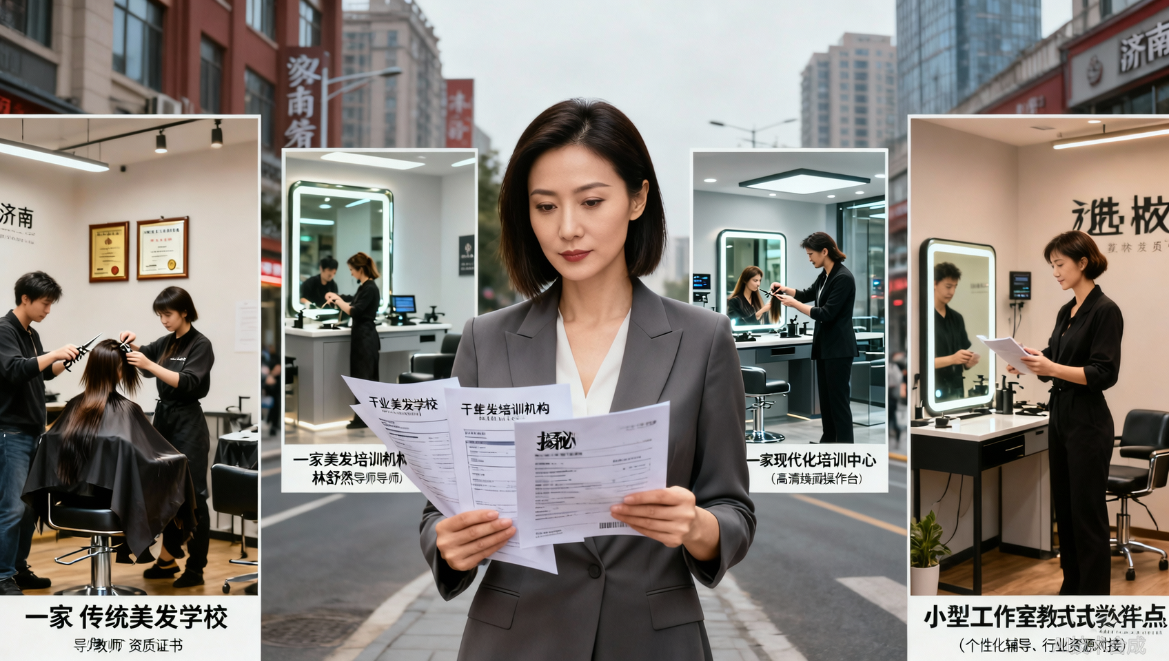 济南美发培训师资力量对比：3家机构的导师背景与教学水平分析