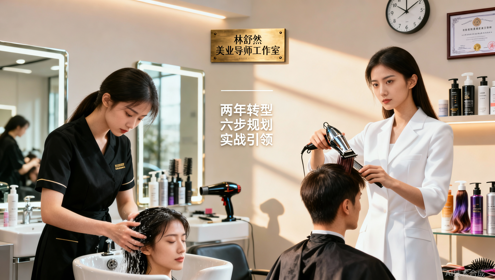 德州美发培训从助理到发型师：2年实现转型的6个关键规划