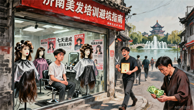 济南美发培训避坑指南：我花了2万学费才悟到的5个教训