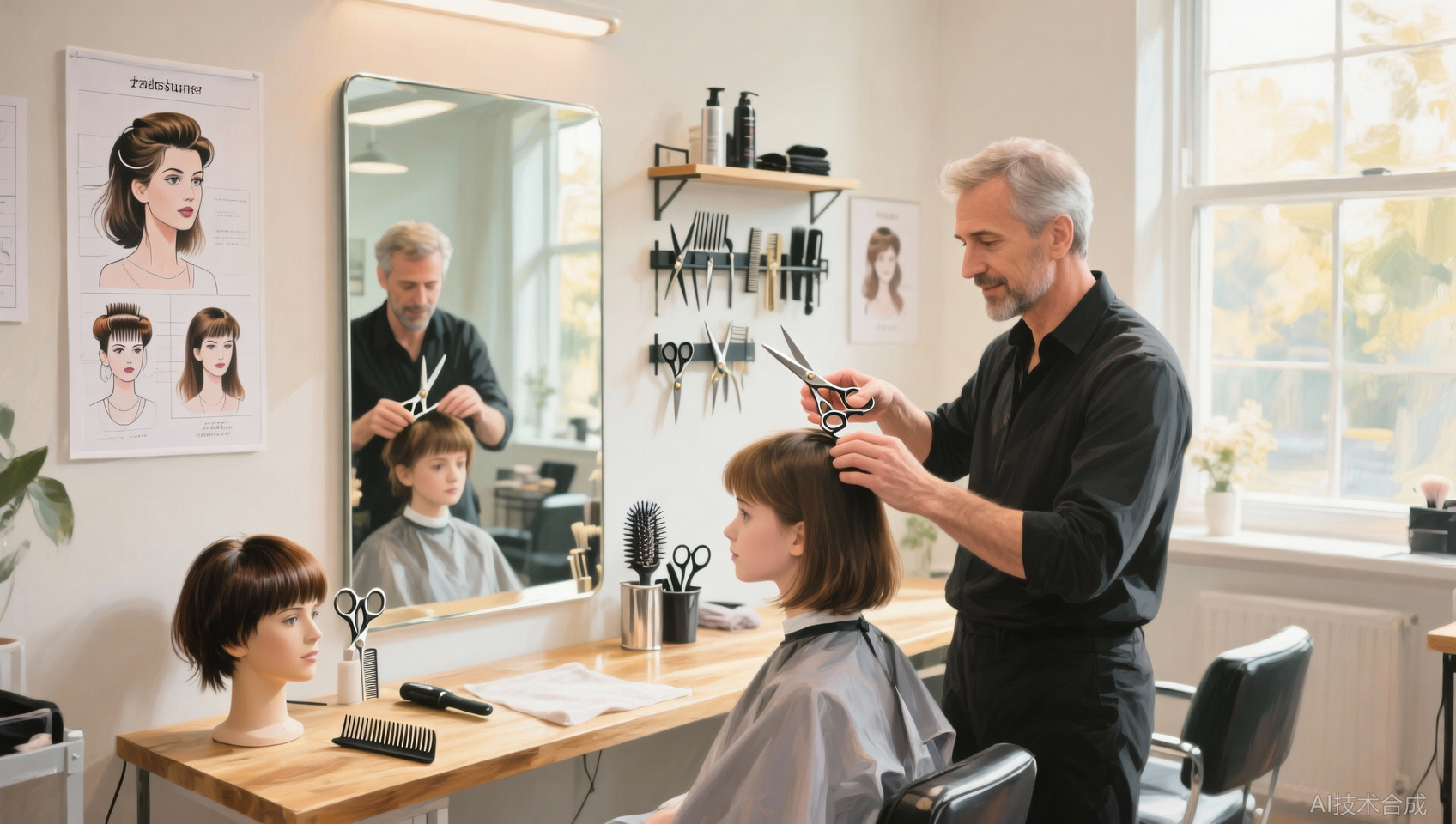 德州美发培训零基础班必看：纯新手学美发的入门课程选择指南