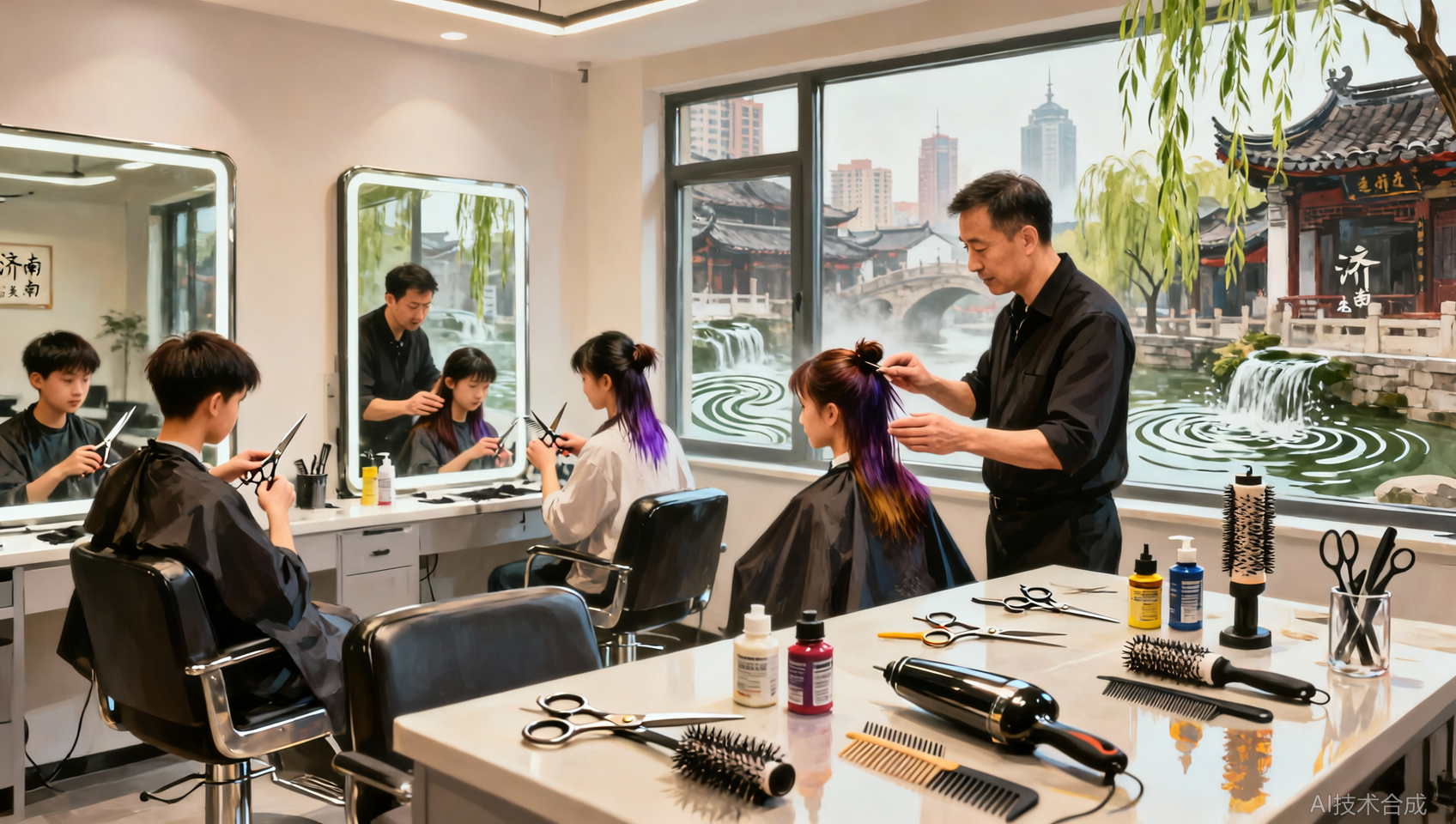 济南美发培训实操课程怎么选？3个判断课程实用性的实操技巧