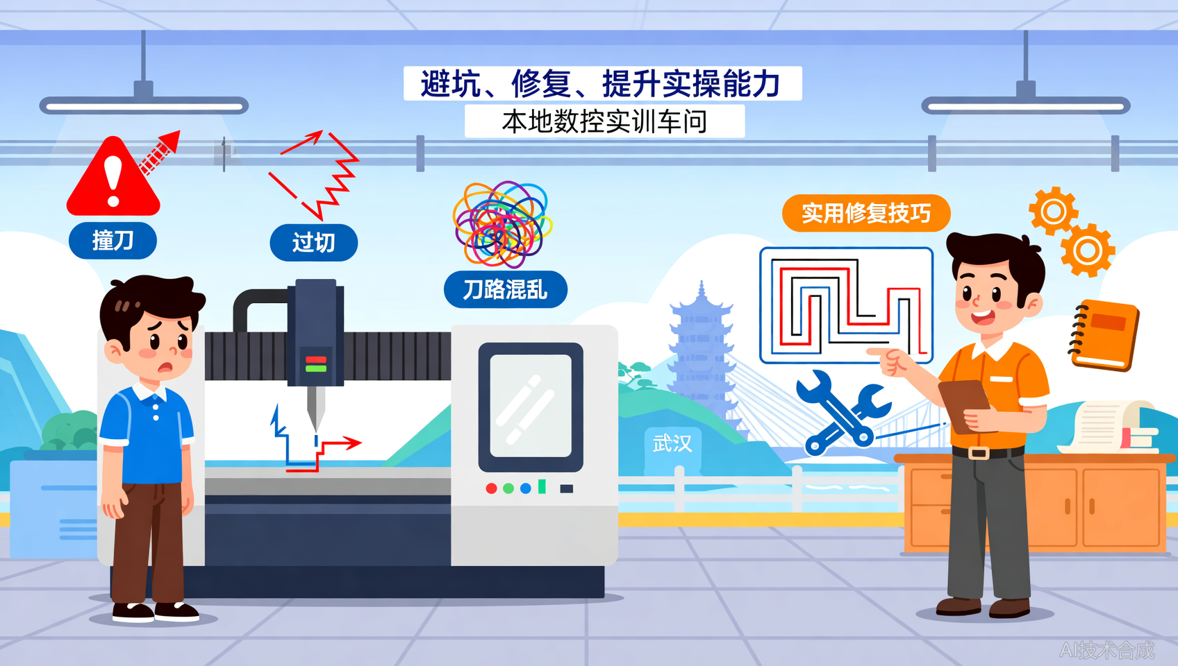 武汉数控编程bug解决技巧：新手必知的修复方法