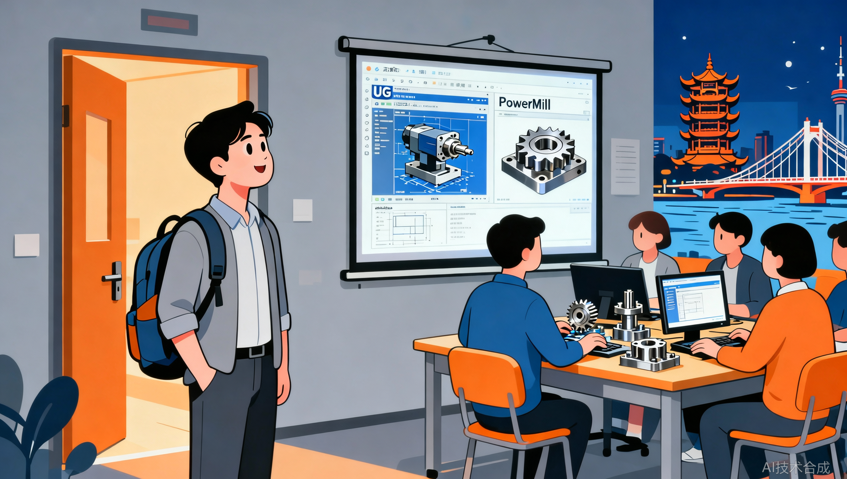 武汉模具编程夜校培训：上班族能学的实操课程指南