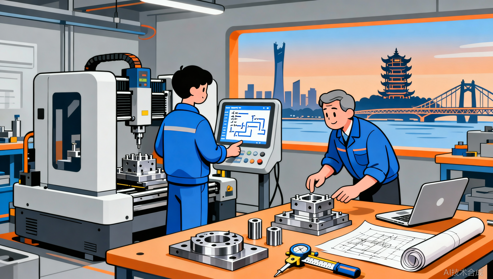 武汉模具编程学徒培养：新手成长为师傅的路径指南