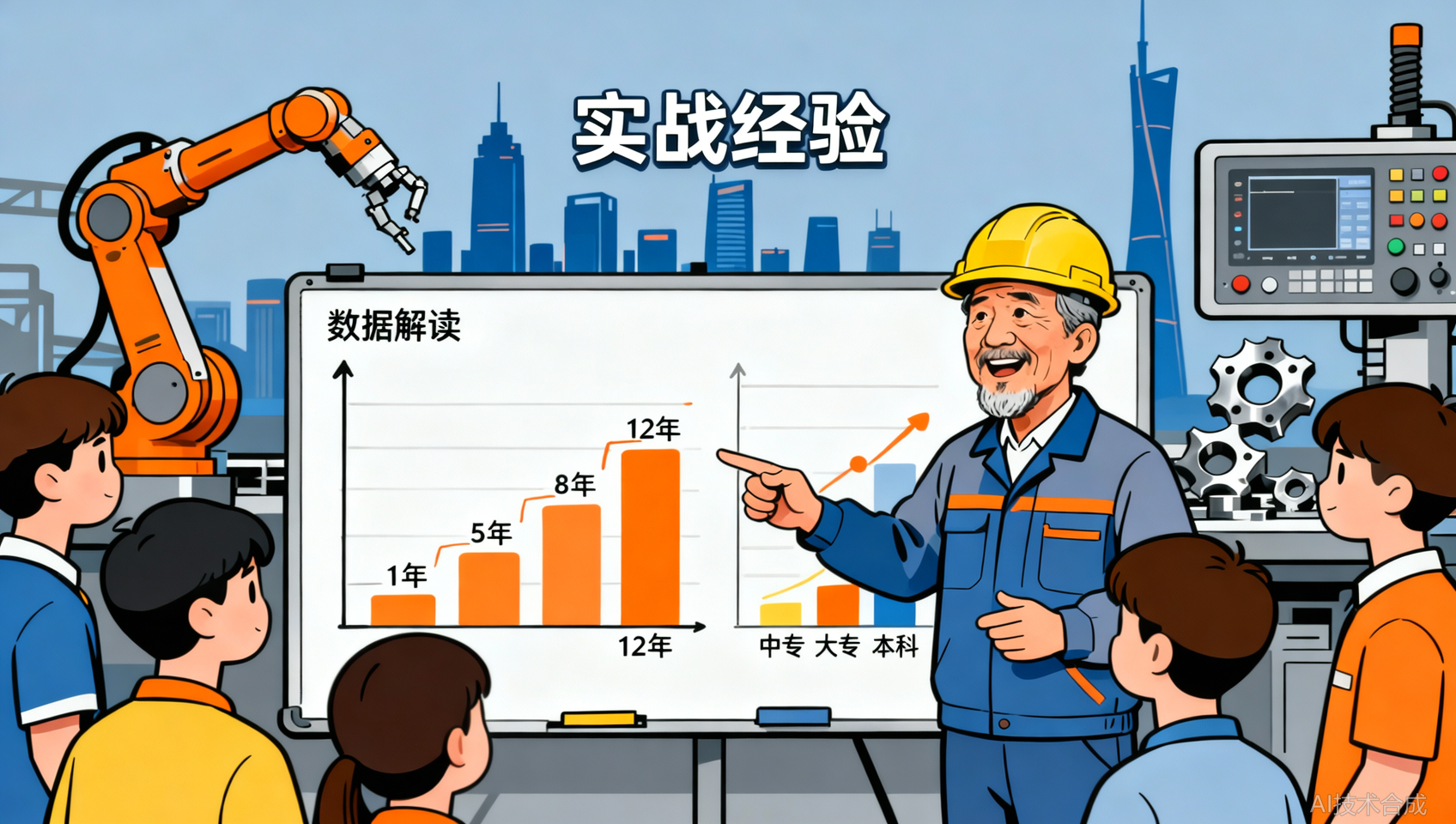 武汉CNC操机仔薪资水平：不同经验的薪资对比