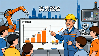 武汉CNC操机仔薪资水平：不同经验的薪资对比