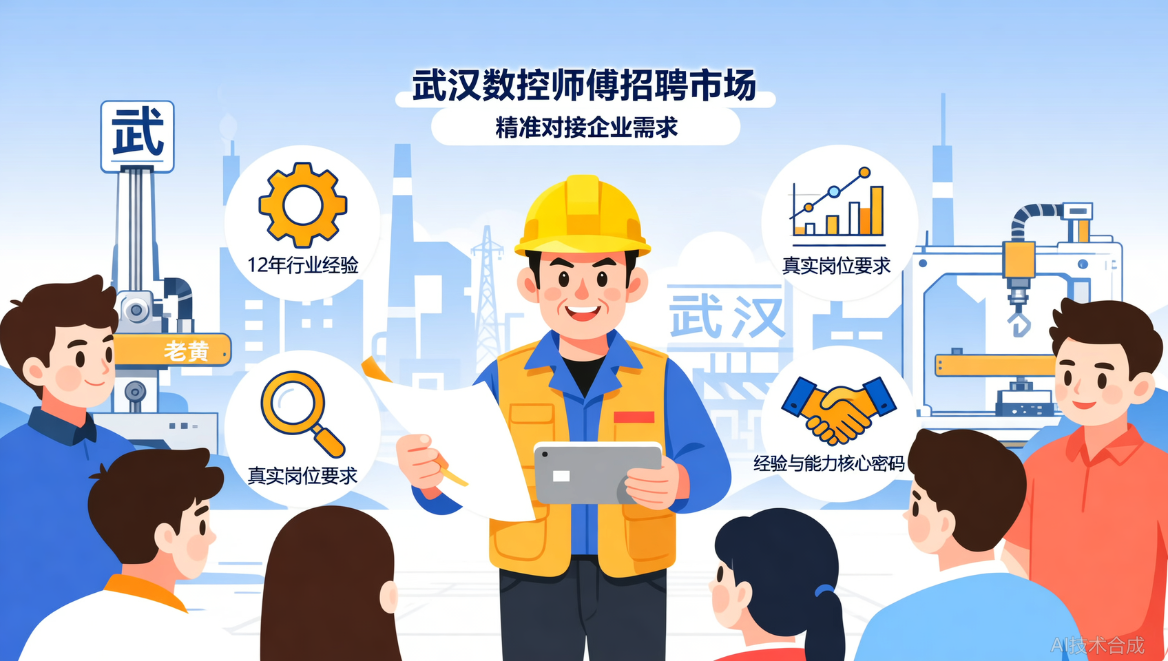 武汉数控师傅招聘：企业看重的经验与能力