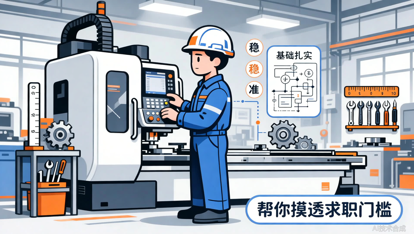 武汉数控操作工技能要求：企业看重的核心能力