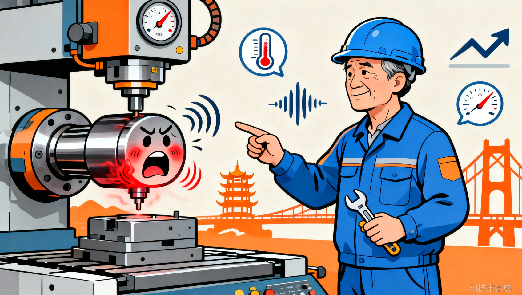 武汉数控主轴故障处理：常见问题的解决技巧