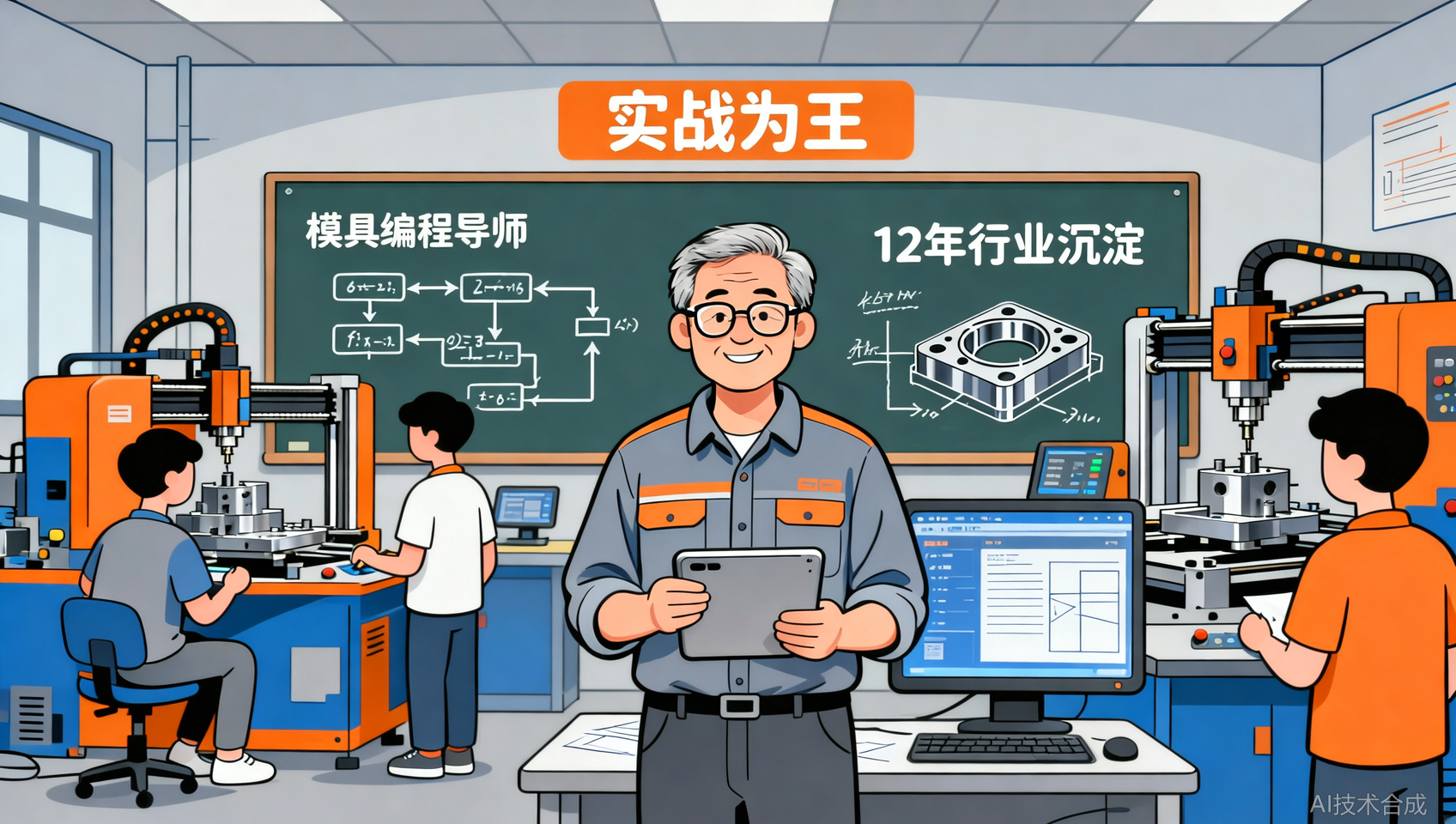 武汉模具编程培训师资选择：不同背景老师的对比与选择