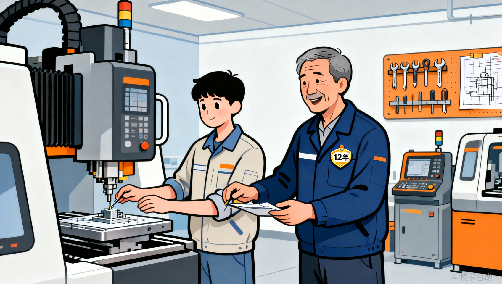 武汉跟数控师傅学习技巧：我跟师傅学的3个有效方法