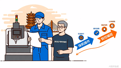 武汉操机转编程培训：我从操机到编程的转变技巧
