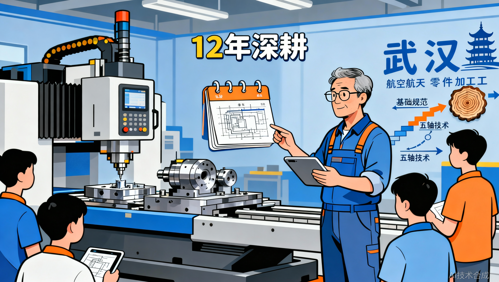 武汉航空航天零件数控加工：高精度零件的编程技巧