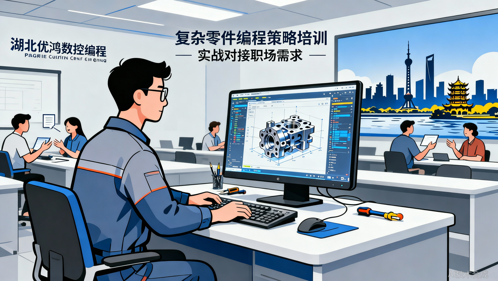 武汉复杂零件编程策略培训：进阶工程师的必学技能