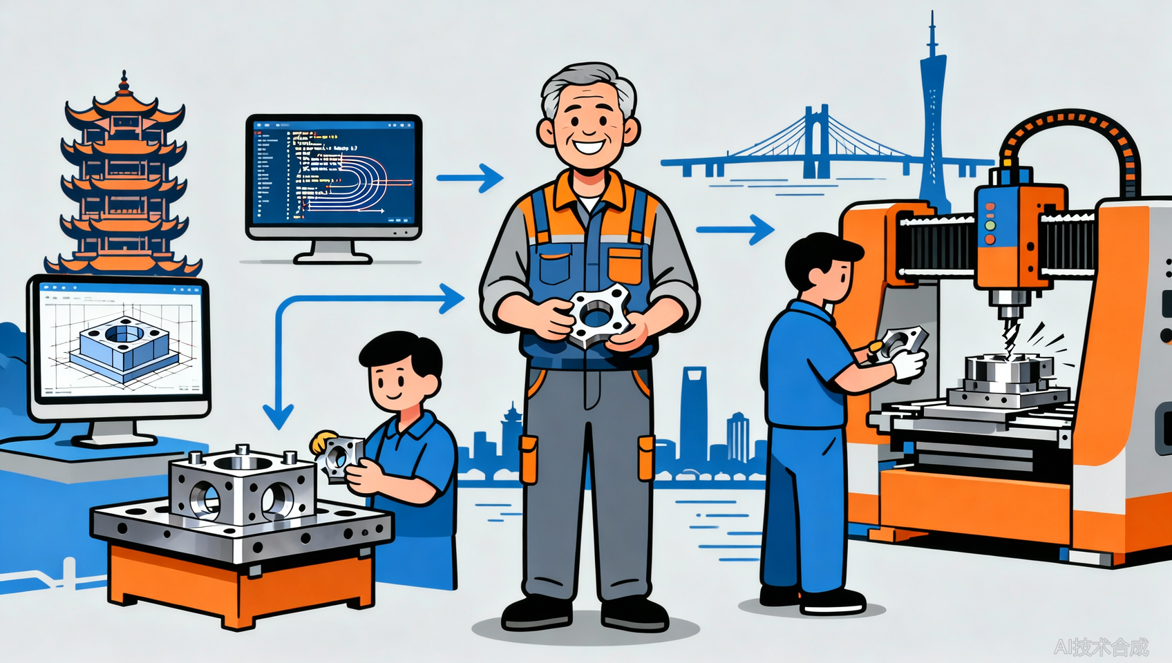 武汉模具数控加工：从设计到成品的全流程解析