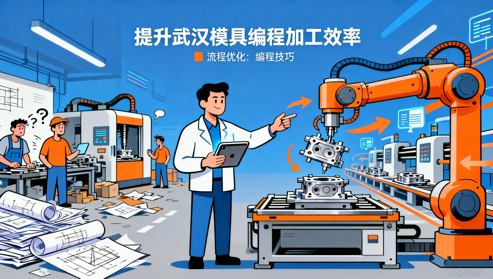 武汉模具编程加工效率低原因及解决：提升产能的技巧