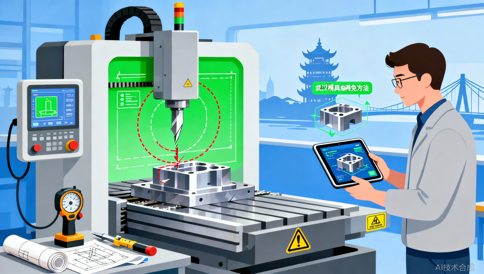 武汉模具编程过切避免方法：新手必看的避坑技巧