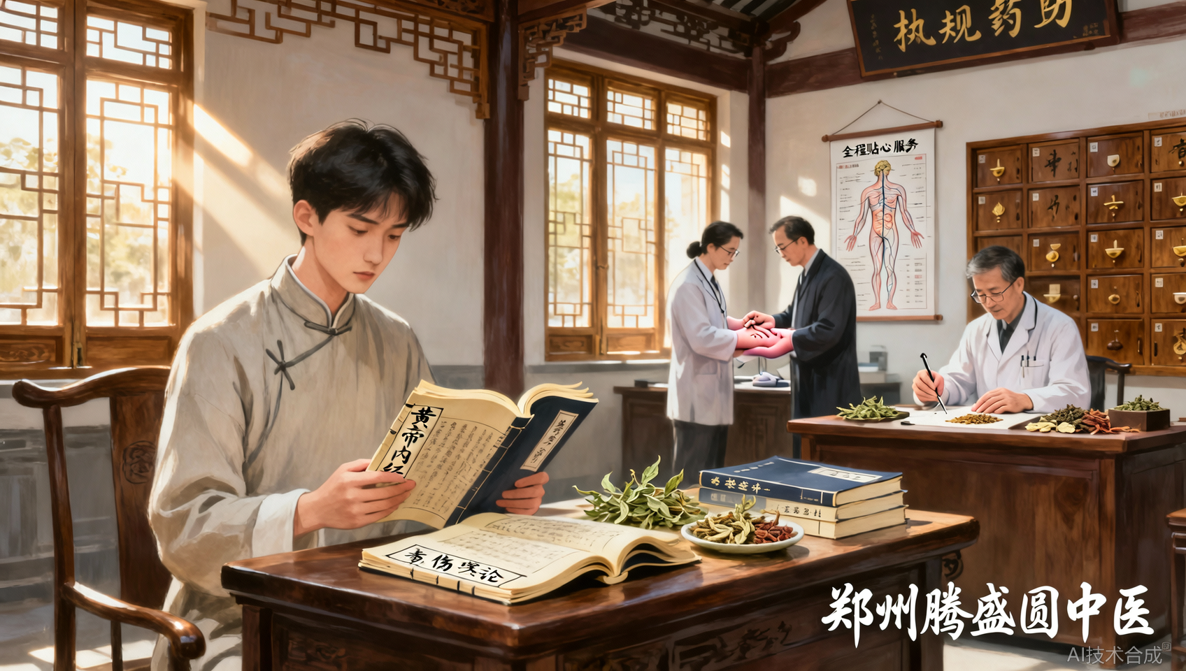 郑州学中医来腾盛圆：专业服务助力中医考证