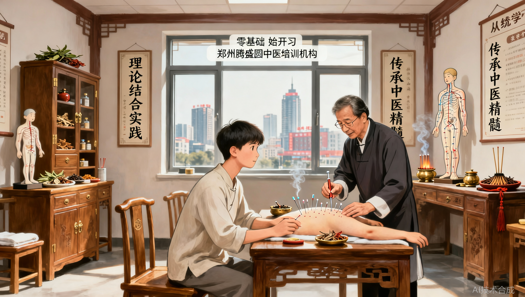 郑州中医入门：理论+实操，小白也能快速学会真本事