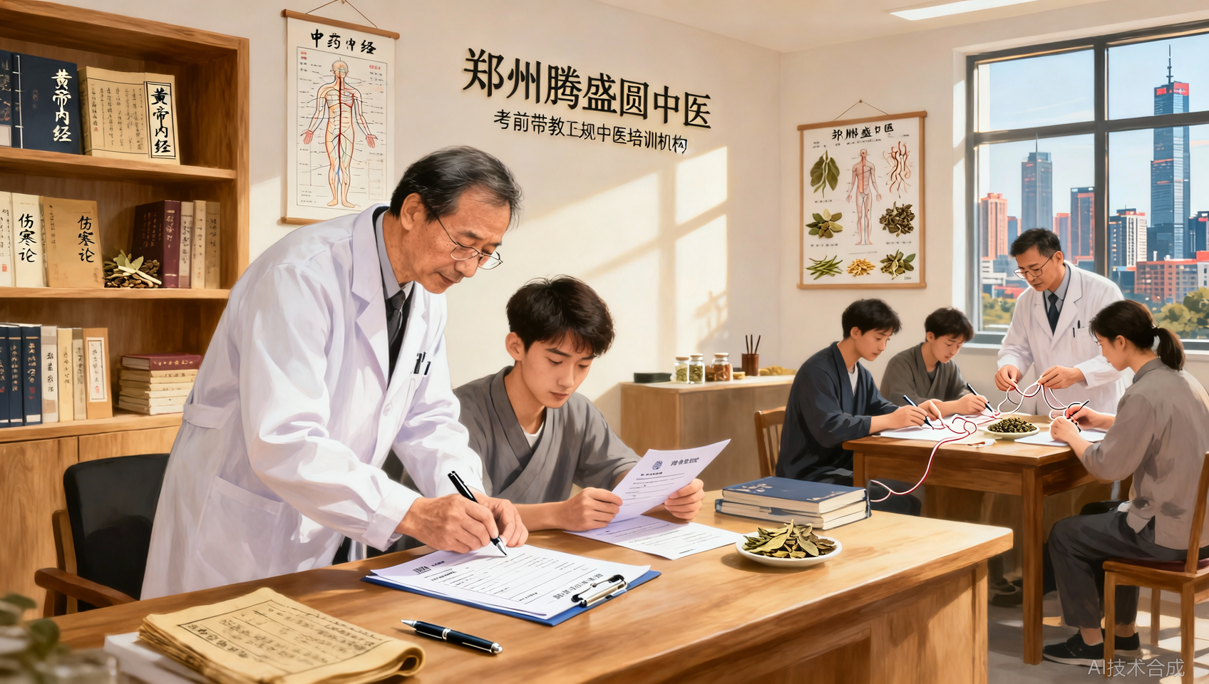 郑州中医专长上岸分享：材料有人改、考试有人带，太省心