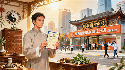 郑州想开中医馆？先拿专长医师证，腾盛圆助你合规开店