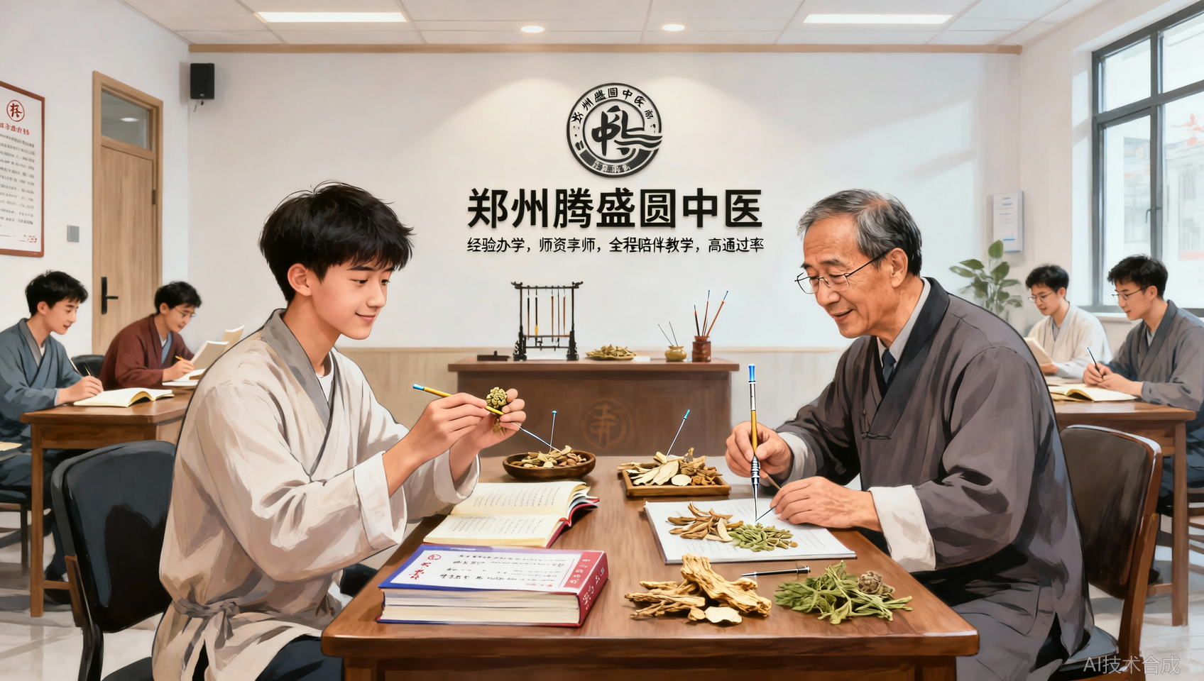 腾盛圆老学员推荐：考证选他家，通过比例高不踩坑