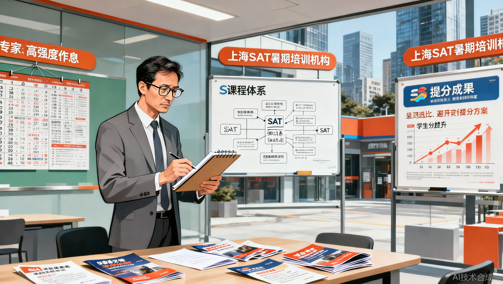上海SAT暑期班实测：3家热门机构的作息安排、课程密度及提分效果对比