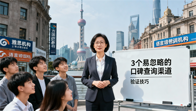 上海雅思培训机构口碑查询：3个易忽略的信息渠道及验证技巧