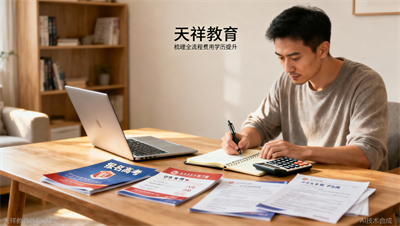 天祥教育实测：成人高考从报名到毕业的全部费用明细