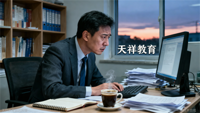 体制内晋升要求本科学历，日常忙得焦头烂额怎么办