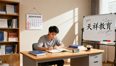 2026年同等学力全国统考5月举行，天祥教育考前冲刺班