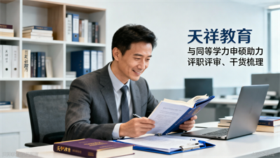 同等学力申硕拿到硕士学位后，我评上了高级职称