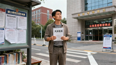 成考毕业不是终点，天祥教育学员后续考研、考公经验谈