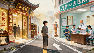 润贤中医vs普通培训机构：区别就在&ldquo;医院跟诊&rdquo;