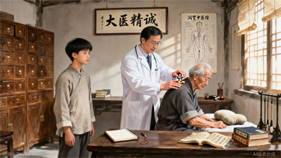 跟诊日记：在润贤中医跟三甲医师学正骨的第一周