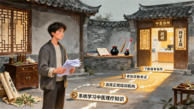 想成为中医理疗师？润贤中医从经络调理到考证全路径