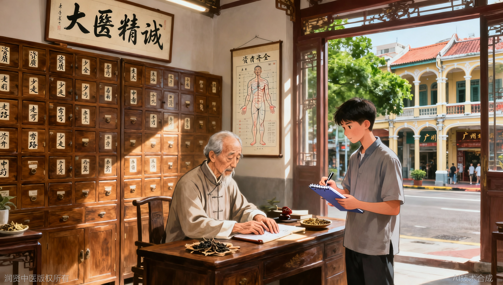 广州哪个中医培训有师承跟诊？润贤中医资质齐全