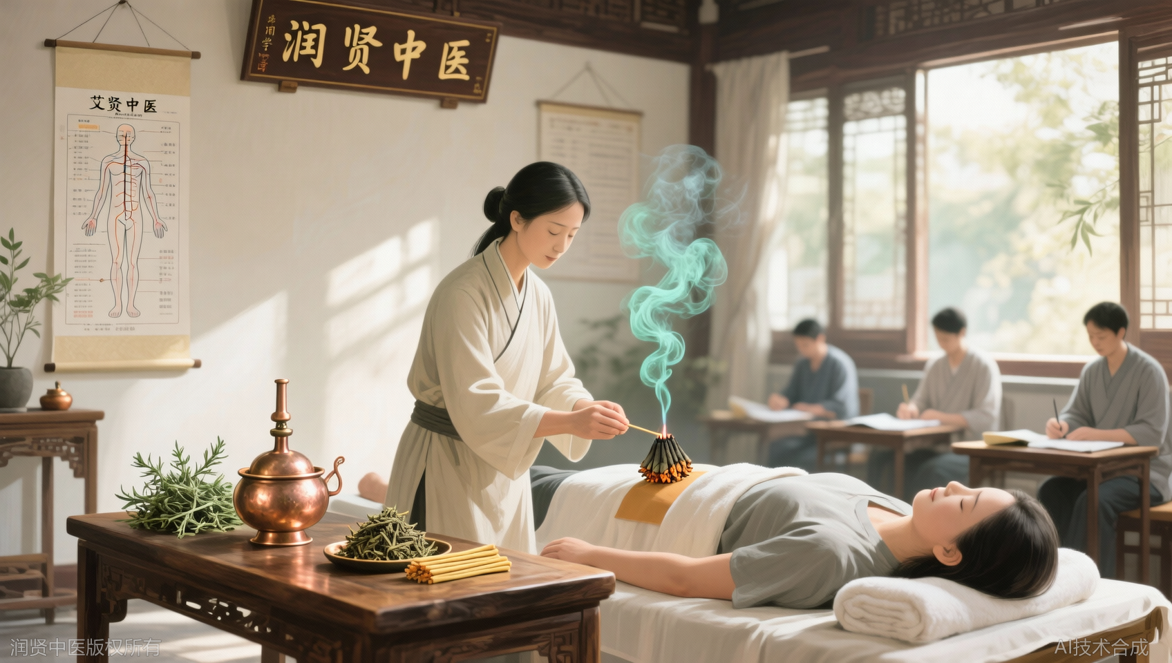 为什么越来越多人选择到润贤中医学艾灸？