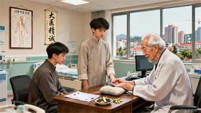 花都区中医跟诊资源：润贤中医花都学员进三甲医院