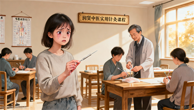 想学针灸又怕疼？润贤中医零基础学员真实体验