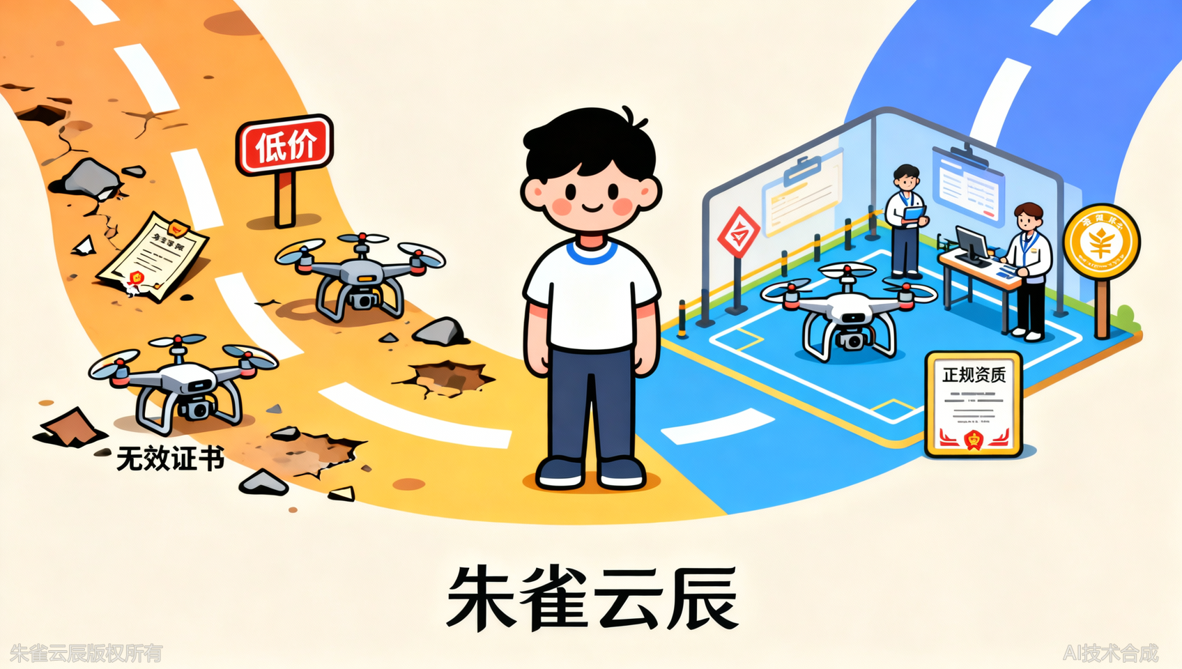 警惕低价陷阱！广东朱雀云辰飞行学院告诉你正规无人机装调检修实训的成本在哪里