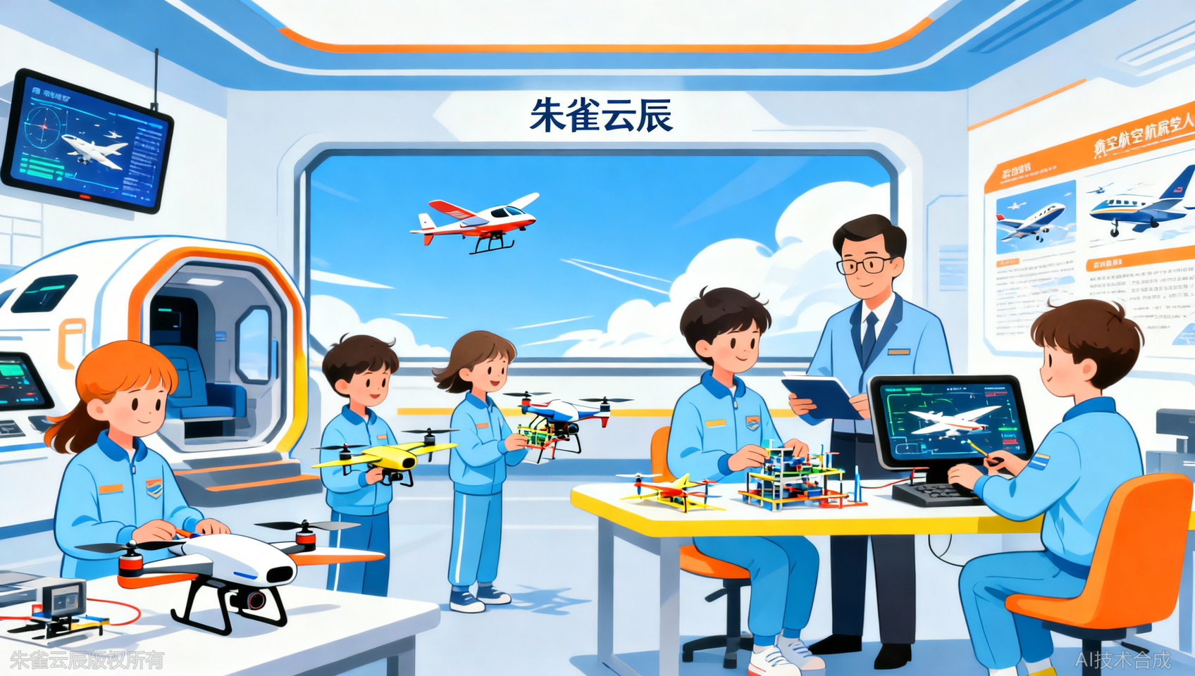 东莞朱雀云辰飞行学院：给孩子&ldquo;天眼&rdquo;，从无人机基础操控实训看见星辰大海