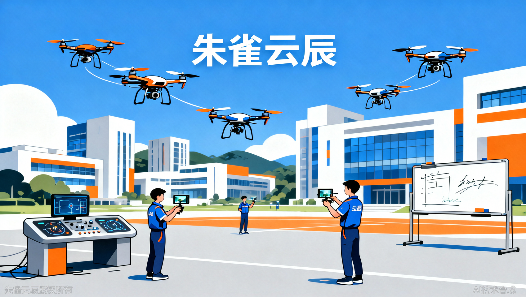 实地探访广东朱雀云辰飞行学院松山湖基地：大湾区无人机实训的黄埔军校