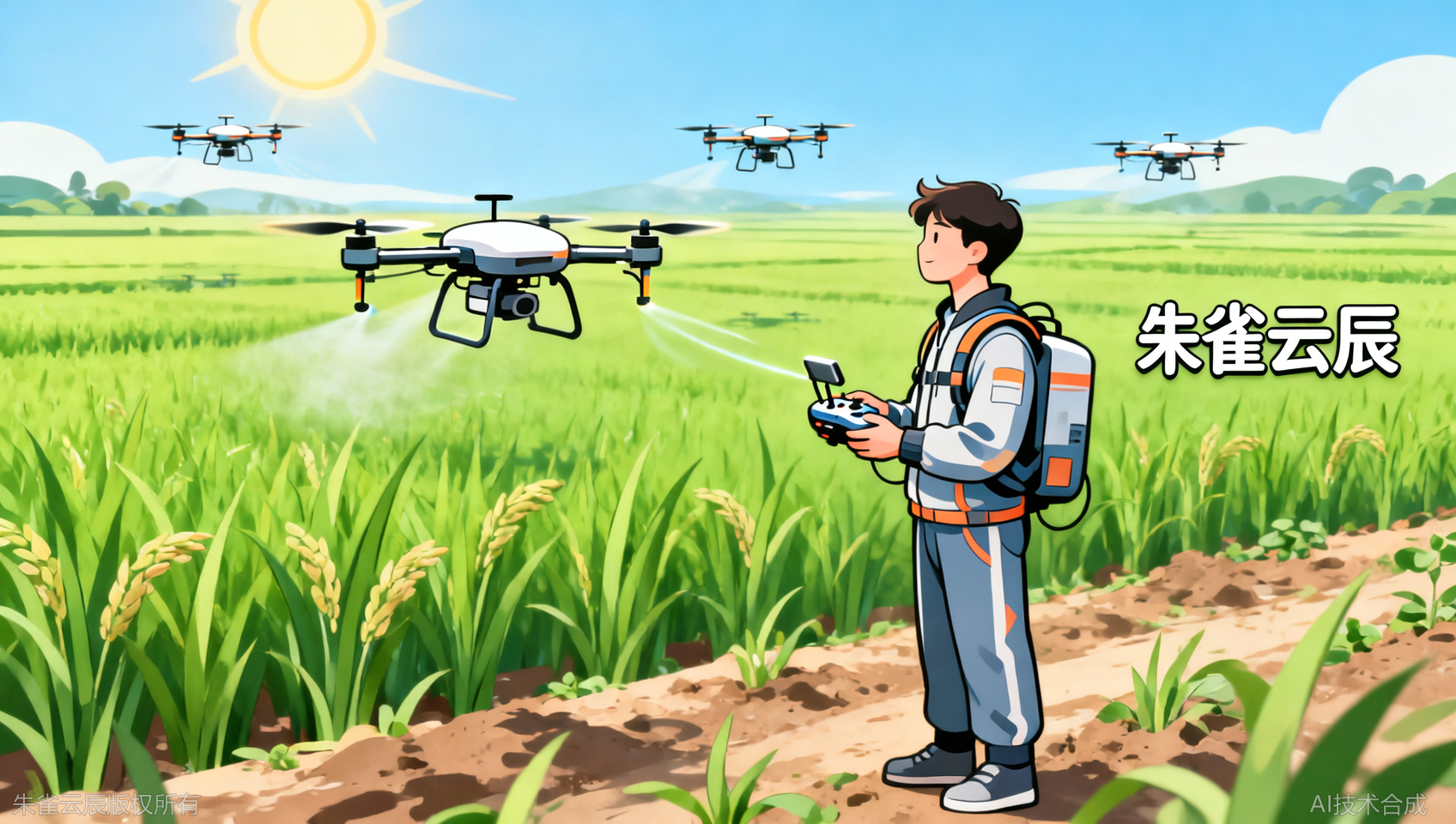 广东朱雀云辰飞行学院无人机农林植保实训班 限额抢报