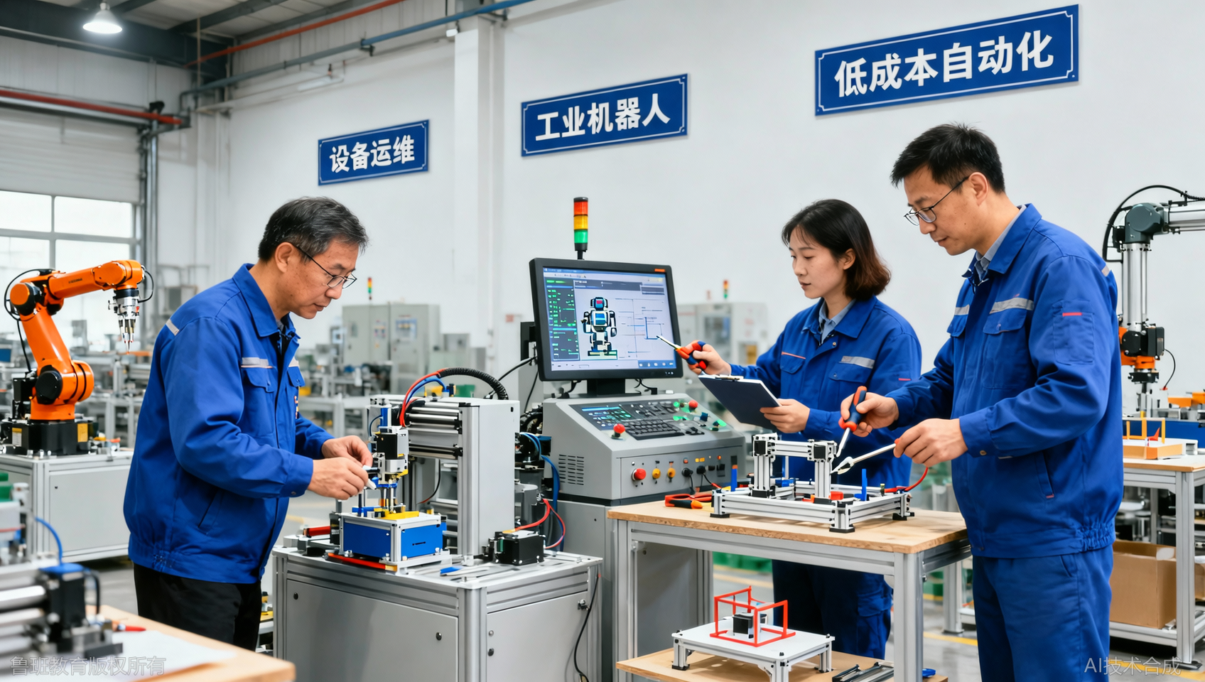 济南制造业自动化培训：适合工厂员工的3个实操课程