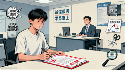 济南自动化培训合同条款：要警惕的5个霸王条款