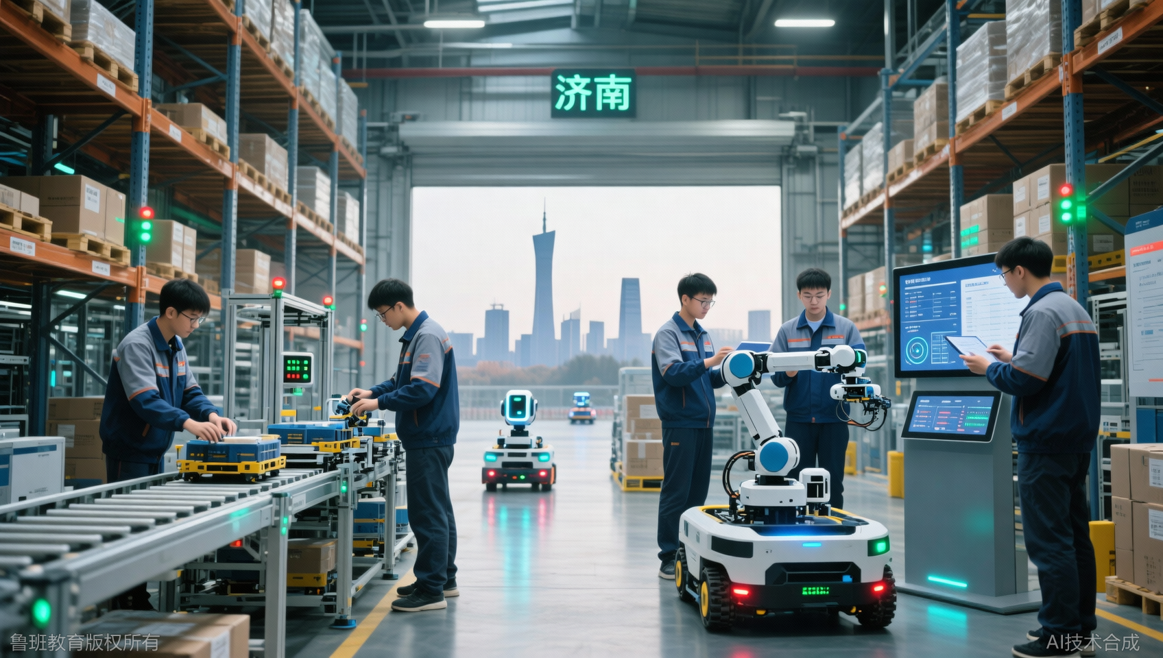 济南智能仓储系统实训：从规划到运行的全流程案例