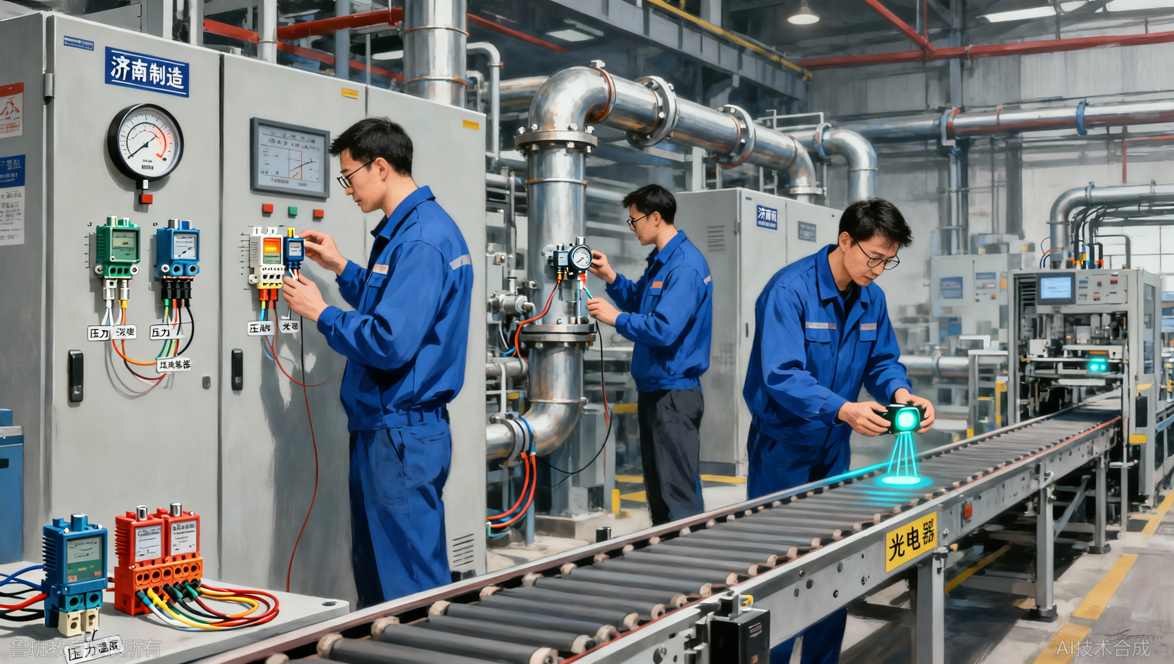 济南传感器应用对比：3种常用传感器的适用场景对比